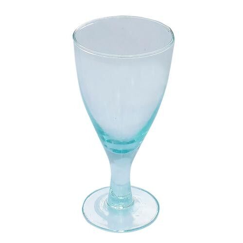 Wine glasses recycled glass, 17.5cm height, set of 4 (CR02SET)
