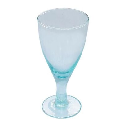 Wine glasses recycled glass, 17.5cm height, set of 4 (CR02SET)