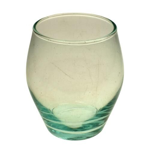 Tumblers recycled glass,13.5cm height, set of 4 (CR07SET)