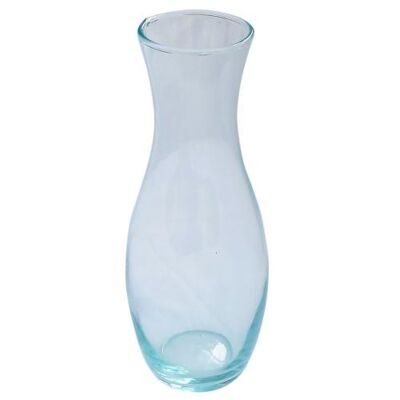 Carafe recycled glass, 27cm height (CR14)