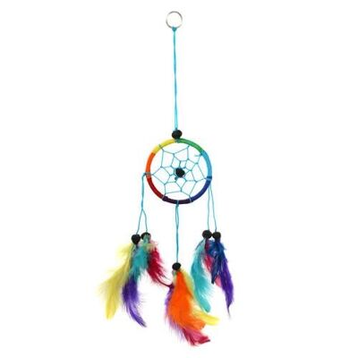 Dreamcatcher rainbow 6cm (DC1501)