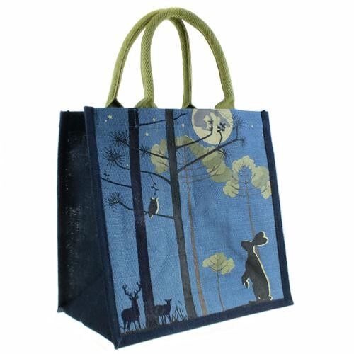 Jute shopping bag, moonlight (EA19702)