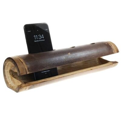 Bamboo amplifier/speaker/docking station (HER88)