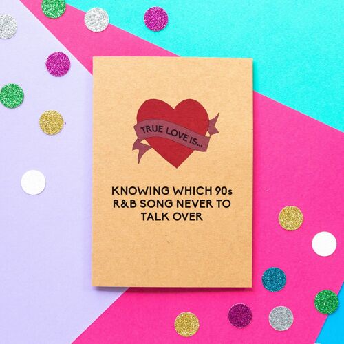 Funny Valentine's Day Card | 90s R&B songs