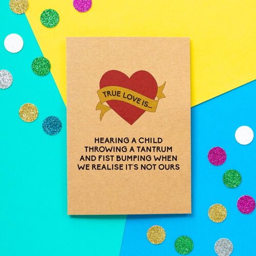 Funny Valentine's Day Card | Fist Bump