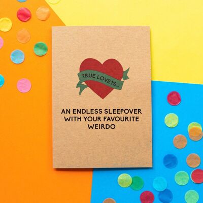 Funny Valentine's Day Card | Your Favourite Weirdo