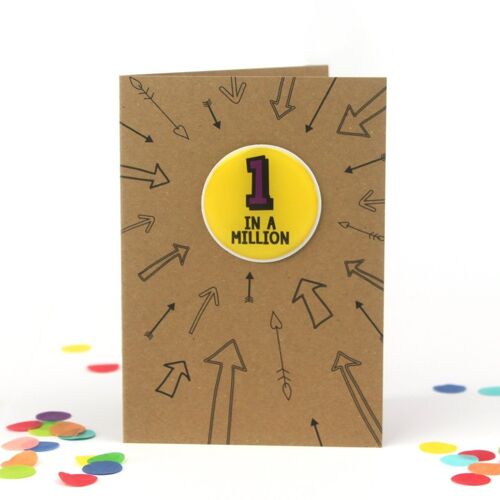 1st Birthday Card | One In A Million