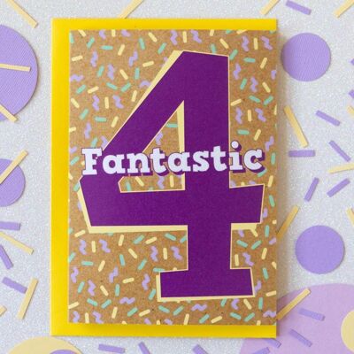 4ème carte d'anniversaire | Les quatre Fantastiques