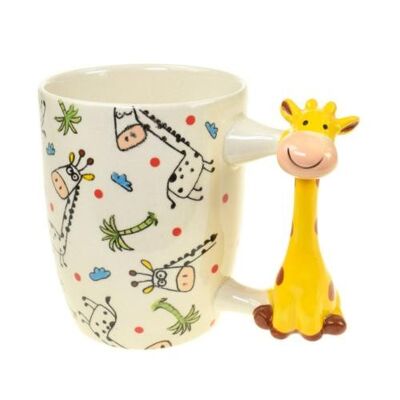 Novelty mug, giraffe (KCMU202)