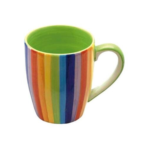 Rainbow Stripes Mug (KCMU825)