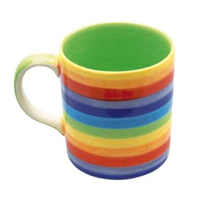 Rainbow Hoops Mug (KCMU897)