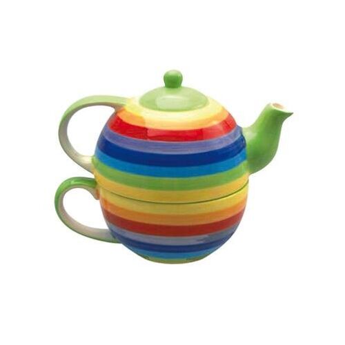 Rainbow Cup & Teapot Set (KCOU801)