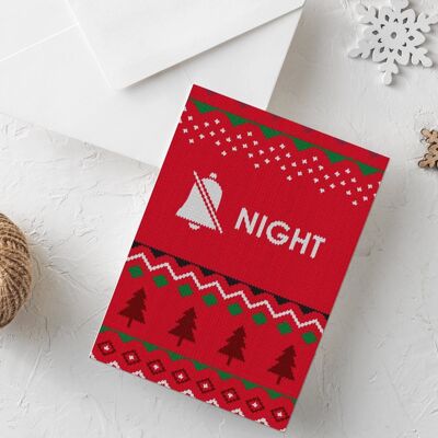 Funny Christmas Card | Silent Night