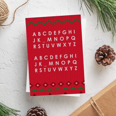 Lustige Weihnachtskarte | Noel Noel