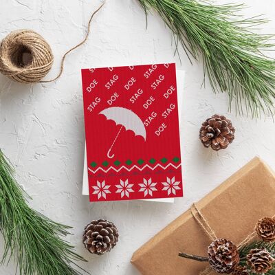 Funny Christmas Card | Reindeer Card