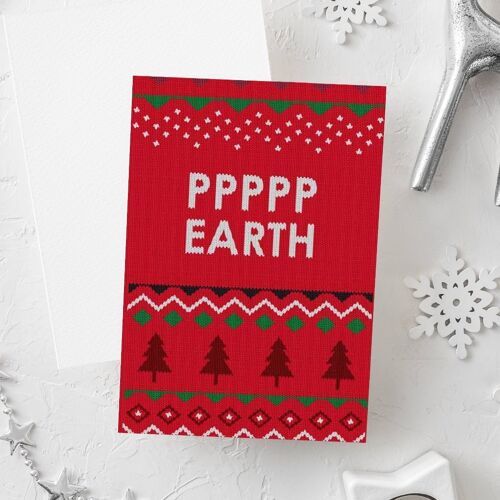 Funny Christmas Card | Peace on Earth