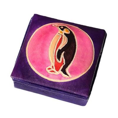 Leather coin penguin (MKS2107)