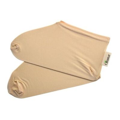 Pair of moisturising socks bamboo one-size, eco-friendly (ML006)