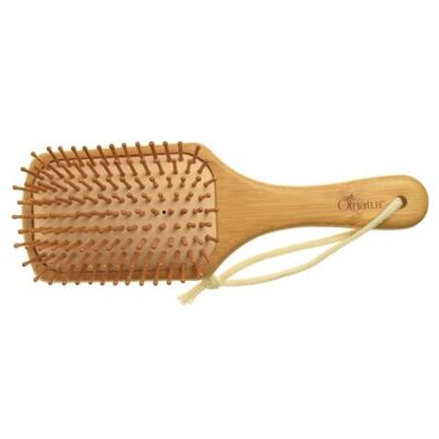 Bamboo hairbrush, eco-friendly, zero plastic (ML017)