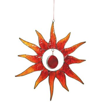 Fiery Sunburst Suncatcher, les couleurs varient légèrement (MNWBR01) 1