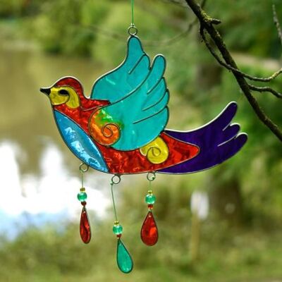 Suncatcher bird flying (MRS156)