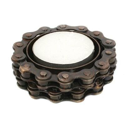 Tealight holder recycled bike chain (NA1015)