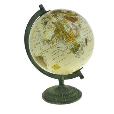 Globe on stand, 25cm height (NA19722)
