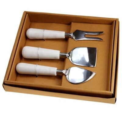 3 cheese cutters/knives in presentation box (NA2010)