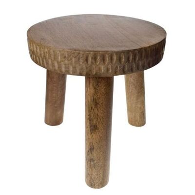 Plant pot stand, eco-friendly mango wood 20x20xm (NA2203)