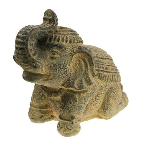 Incense holder, sandstone elephant (NUG006)