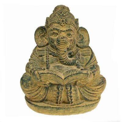Ganesha sandstone, with book (NUG023)