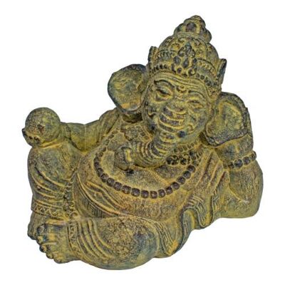 Ganesha reclining, sandstone (NUG024)