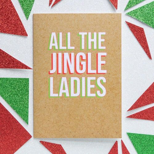 Funny Christmas Card | All The Jingle Ladies