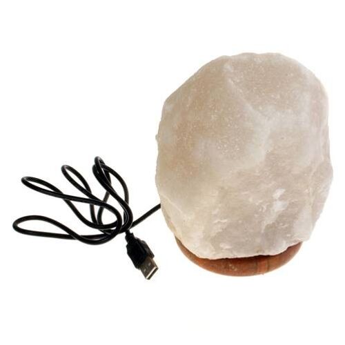 Himalayan salt lamp colour-changing 1.5-2kg approx 15x10cm (PAK020)