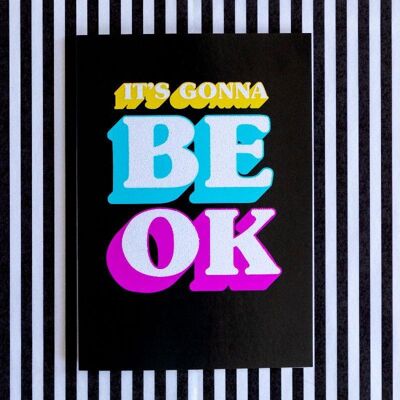 Rainbow Thinking Of You Card | It's Gonna Be OK