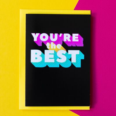 Funny Thank You Card | You're The Best