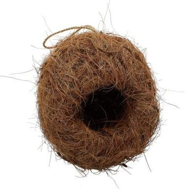 Bird house, coconut fibre (PROK001)
