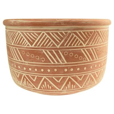 Terracotta planter, 21cm diameter (PROK061)