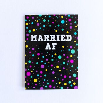 Carte de mariage drôle | Marié AF 4