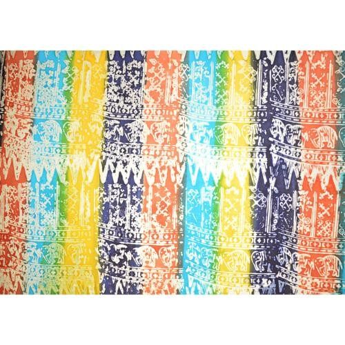 Handmade gift wrap, batik stripes (PROKW07)