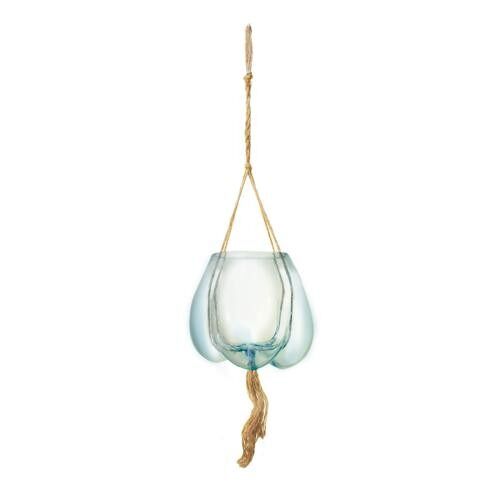 Bowl recycled glass hanging (RED02)