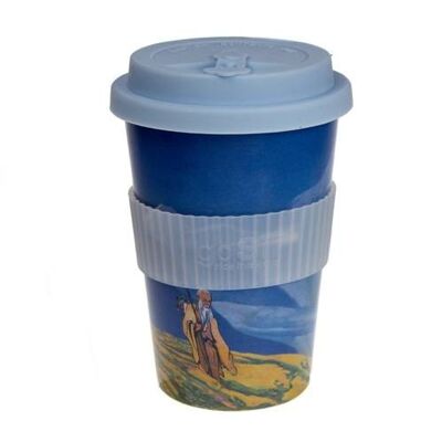 Reusable travel cup, biodegradable, charaka pilgrim (RH022)
