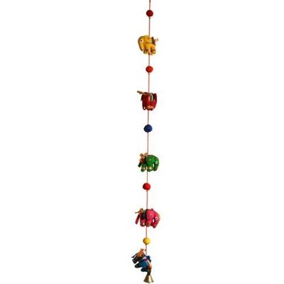 Tota bells children's mobile, 5 small elephants 60cm (SASH1903)