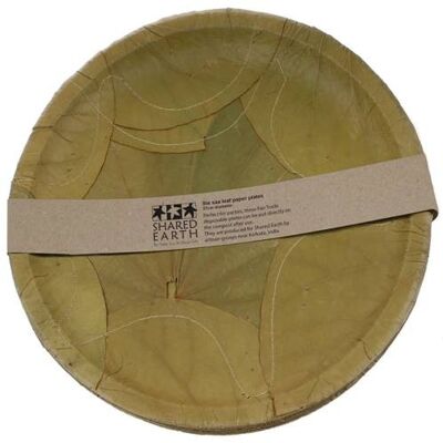 Saa leaf plates (set 6), 27cm (SASH1915)