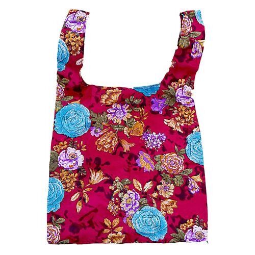 Foldaway shopper, recycled material assorted designs (SASH2166)
