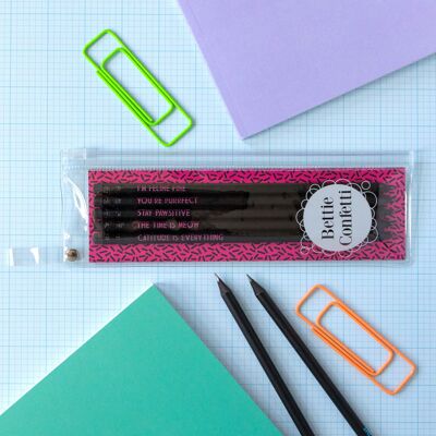 Cat Pencil Set | The Time Is Meow