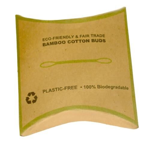 Pack of 100 bamboo cotton buds (SHA02)