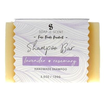 Solid shampoo, 100g, lavender & rosemary (SNS120)