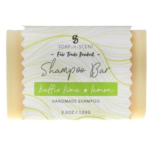 Solid shampoo, 100g, kaffir lime & lemon (SNS121)