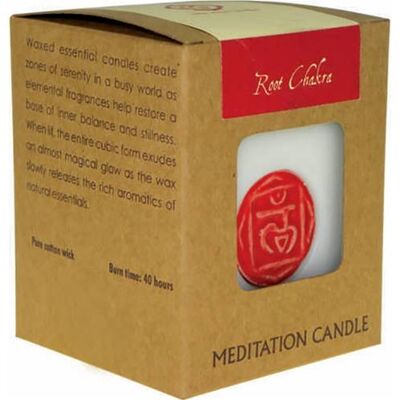 Chakra meditation candle 300g root (SONG002)